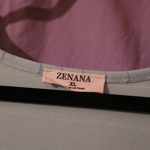 Zenana Outfitters Mint Green Square-Neck Midi Dress - Picture 2 of 7